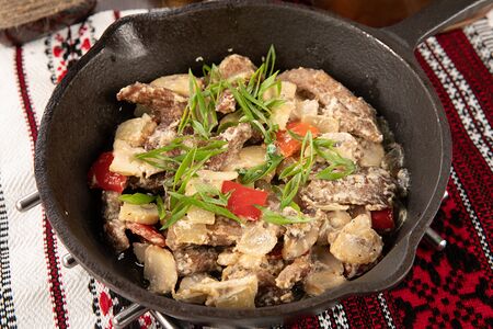 Филе бычка по-закарпатски