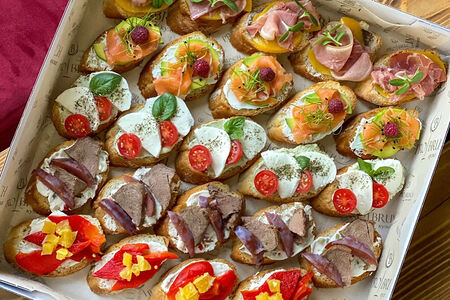 Плато брускетт Делюкс, Xl