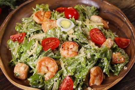 Цезарь с креветками