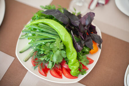 Овощная тарелка