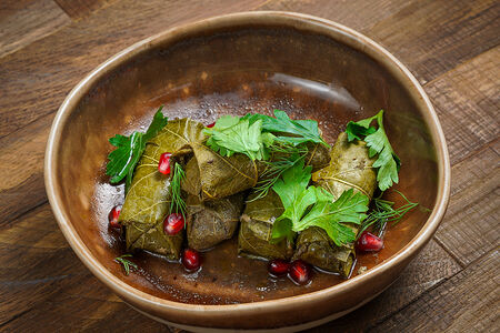 Долма со сметаной