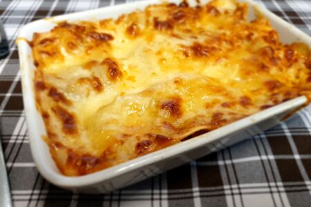 Лазанья с говядиной