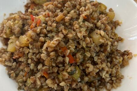 Гречка с овощами