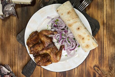 Перепёлка на мангале