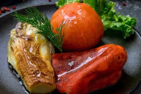 Овощи на мангале