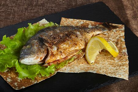 Дорадо на углях