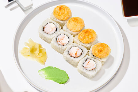 Ролл запеченный с креветкой