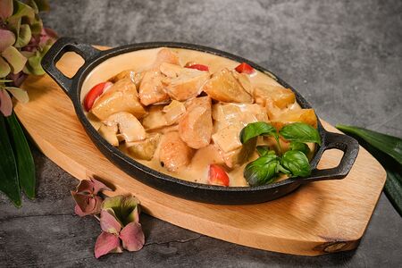 Фрикасе из куриной грудки