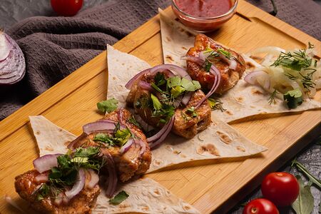 Шашлык из балыка