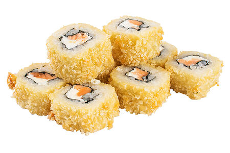 Лосось в темпуре с сыром