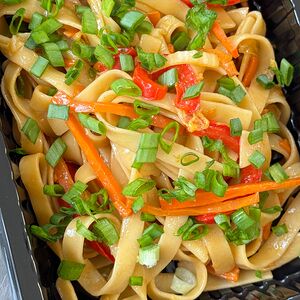 Паста с овощами