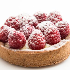 Малиновая тарталетка