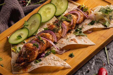 Люля-кебаб из курицы