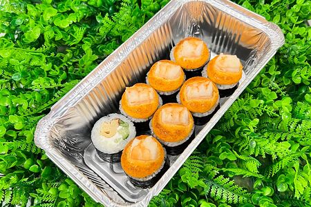 Запеченный с креветкой спайси