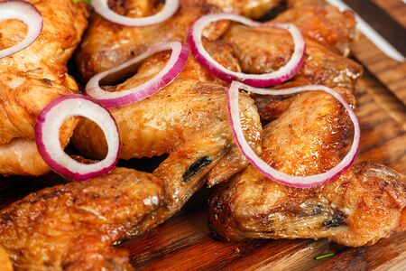 Шашлык из куриных крыльев