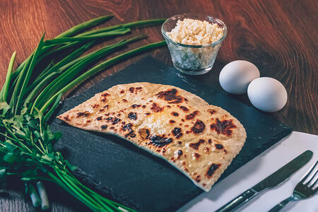 Кутаб с зеленью