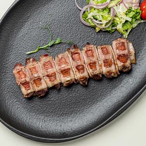 Куриная печень в беконе