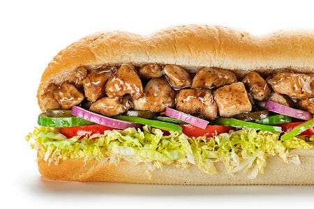 Сэндвич курица терияки