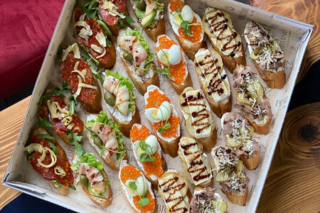 Плато брускетт Гурме Xl