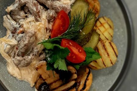 Бифстроганов из говядины