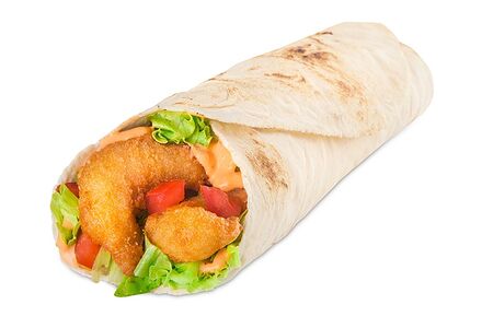 Ролл с креветками