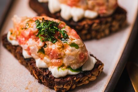 Тар-тар из креветок