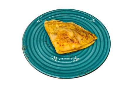 Блинчик с яблоком и корицей