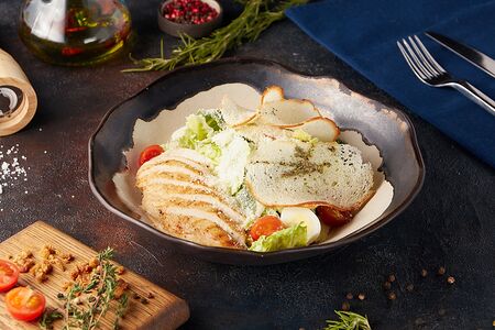 Цезарь с цыпленком