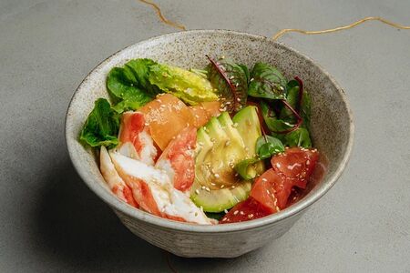 Салат с крабом