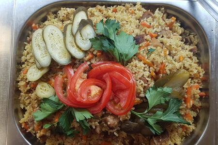 Плов с курицей