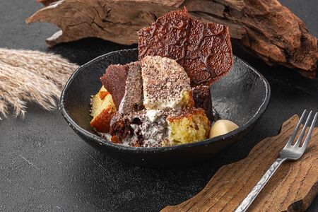 Сметанник с обожженным ананасом