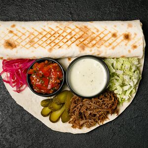 С говядиной