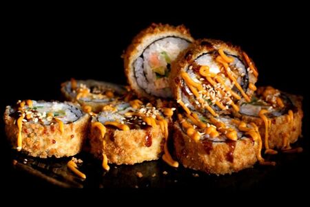 Ролл Темпура со снежным крабом