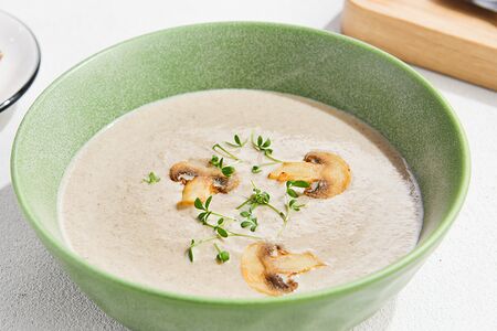 Крем-суп из шампиньонов