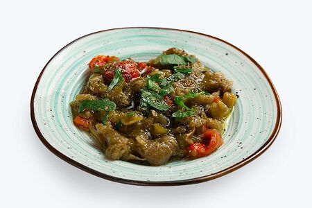 Мелитзаносалата с запечённым перцем