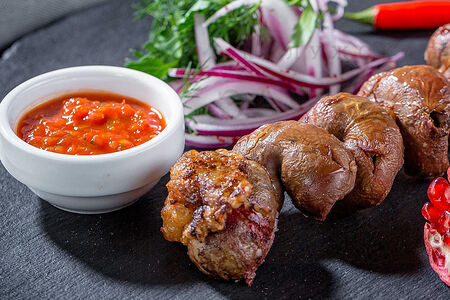 Шашлык из бараньей почки