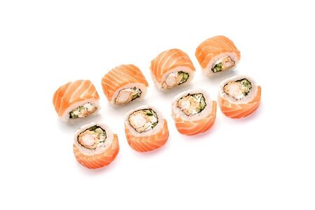 Филадельфия креветка темпура