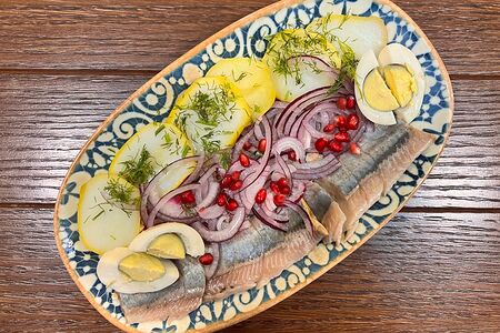 Сельдь слабосоленая