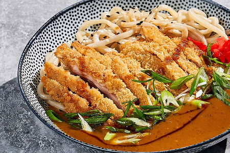 Тонкацу с удоном