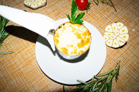 Жюльен с курицей