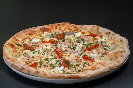 Пицца Нежный лосось