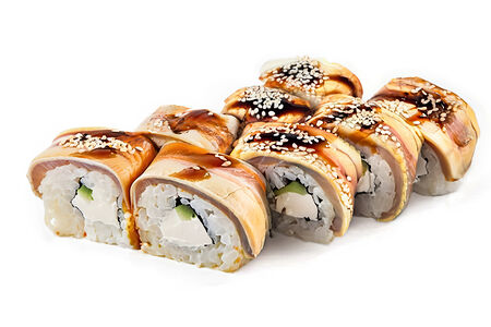 Дракон с угрем