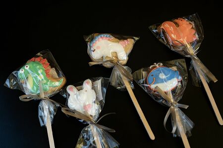 Печенье на палочке Зверята