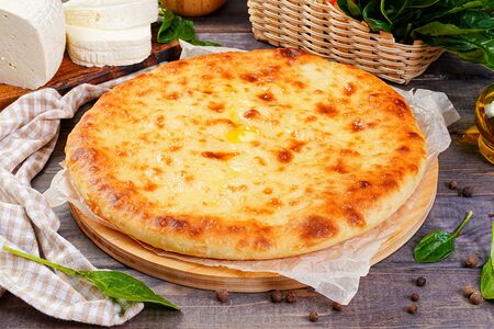 Пирог Осетинский со шпинатом и сыром 