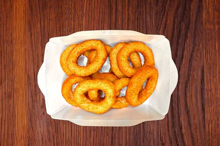 Луковые кольца фри