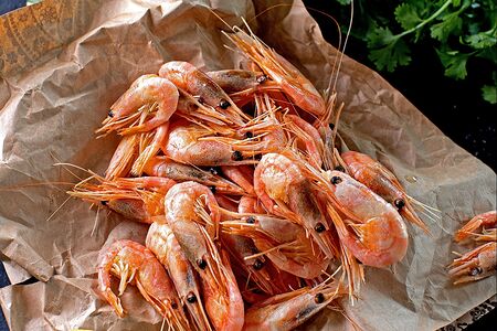 Креветка северная в глазури