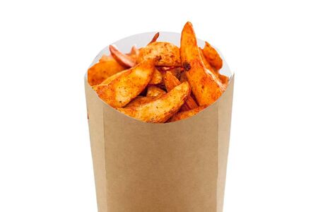 Картошка по-деревенски малая