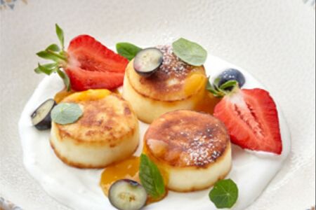 Sirniki Con Panna Acida