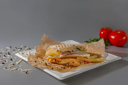 Шаверма вегетарианская