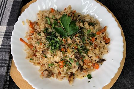 Плов из говядины